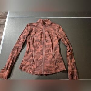 Lululemon Nulux Pink Camo Define Jacket